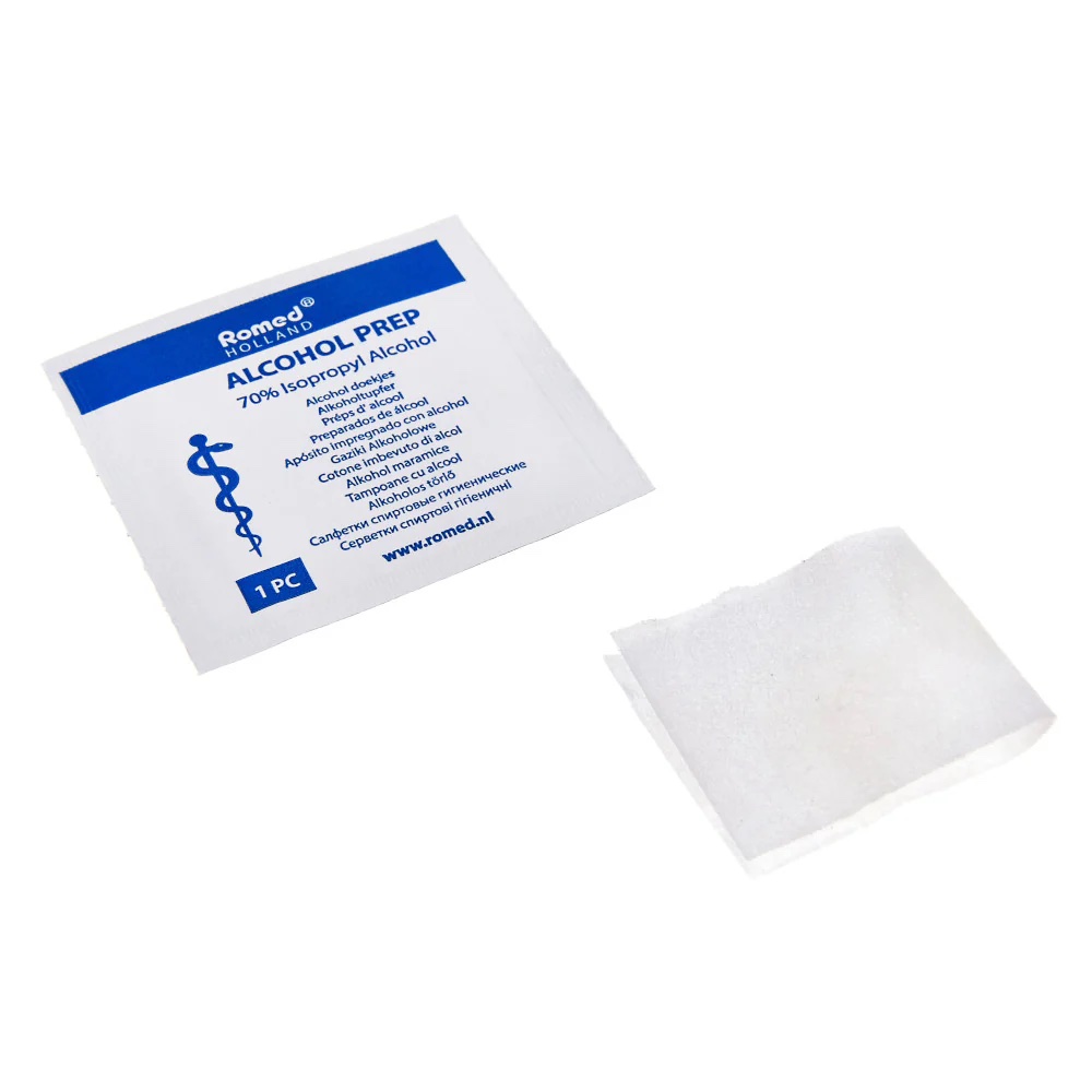 Alkohol Prep Pads 70% Isopropyl - 20 Stück